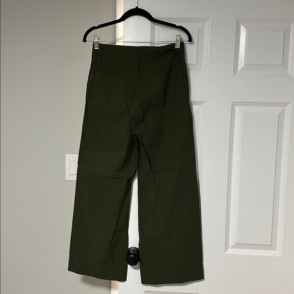 Anthropologie Maeve Colette Magic Fabric Crop Wide-Leg Pants - Picture 4 of 5